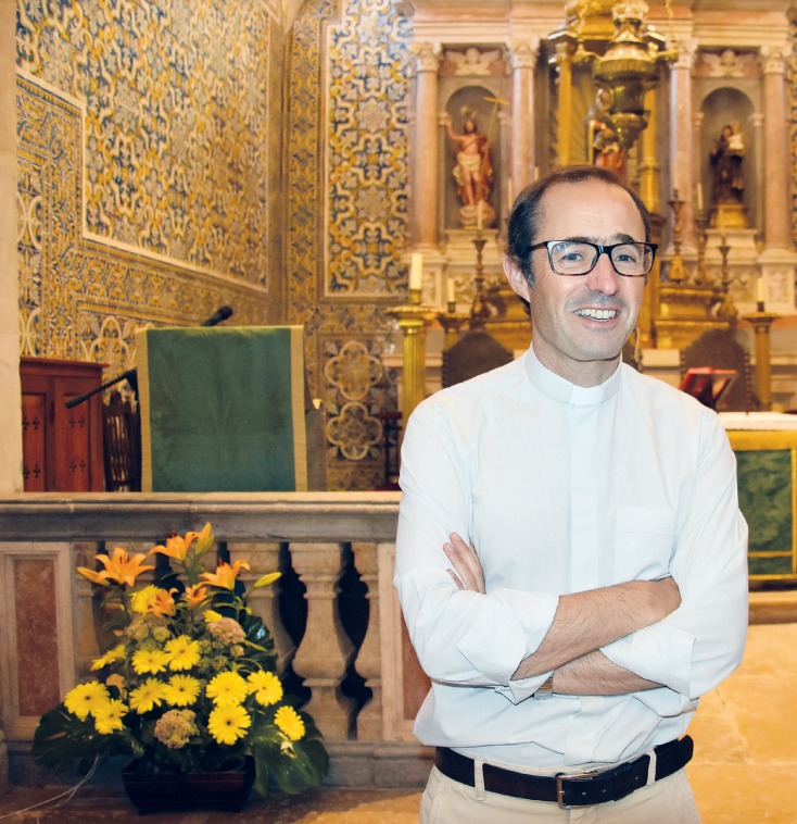 O pároco, padre Filipe Sousa